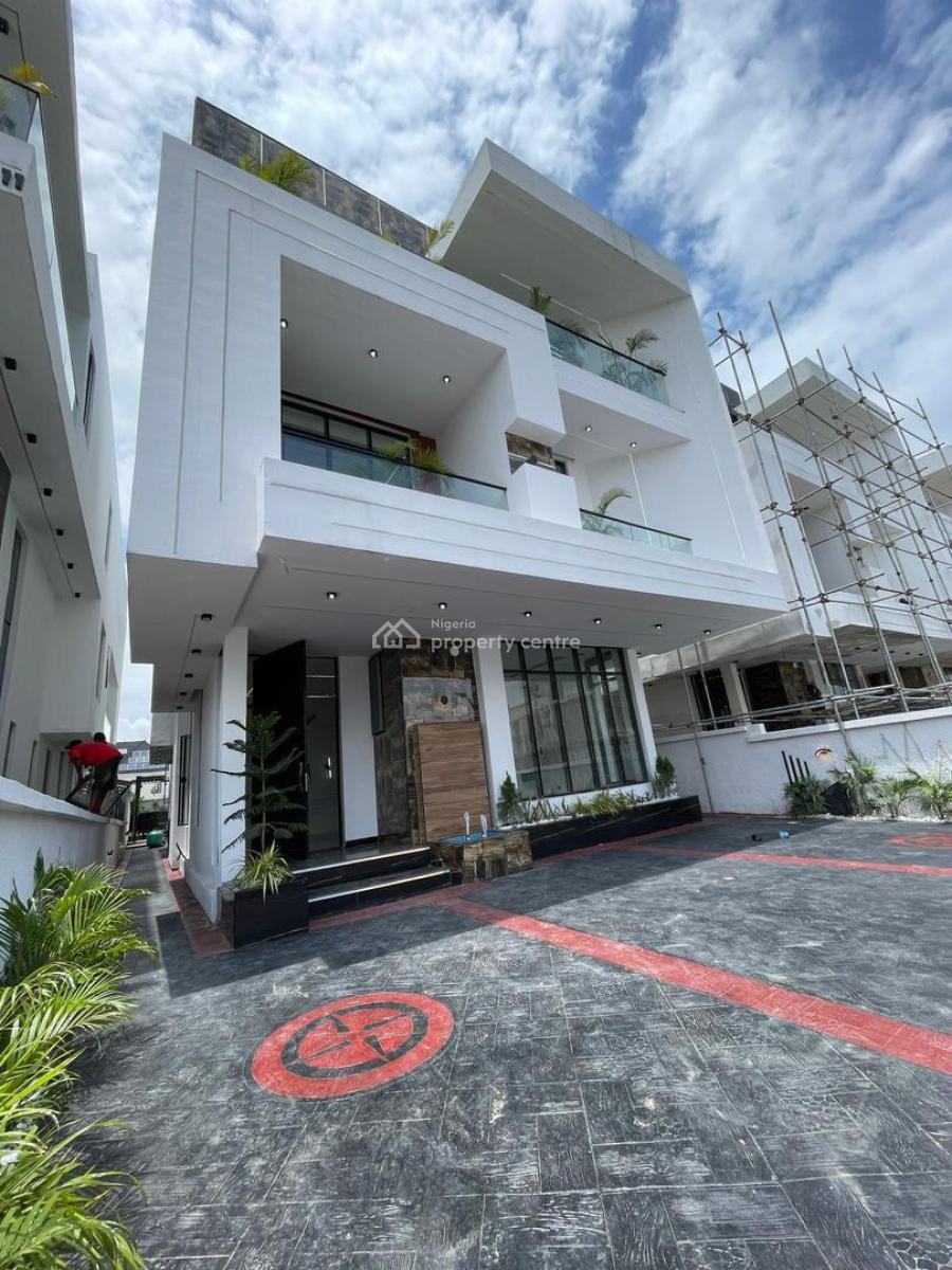 Beautifully  Finished 6 Bed Luxury Home with Cinema, Swimming Pool and, Chevron, Lekki, Lagos, Detached Duplex for Sale
