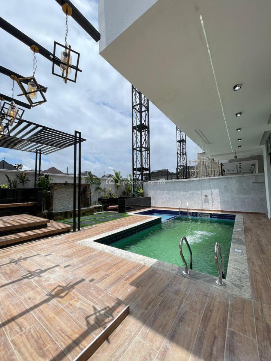 Beautifully  Finished 6 Bed Luxury Home with Cinema, Swimming Pool and, Chevron, Lekki, Lagos, Detached Duplex for Sale