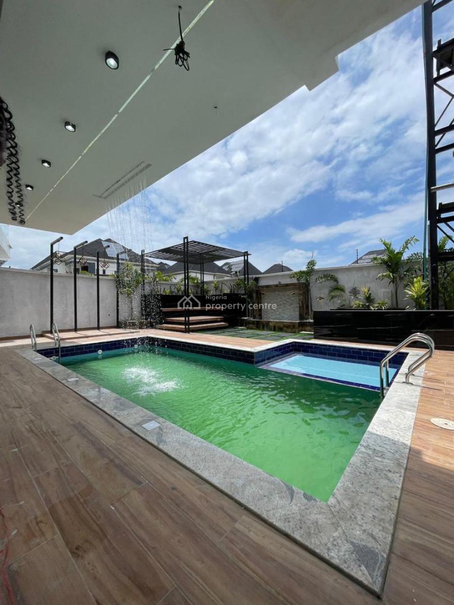 Beautifully  Finished 6 Bed Luxury Home with Cinema, Swimming Pool and, Chevron, Lekki, Lagos, Detached Duplex for Sale