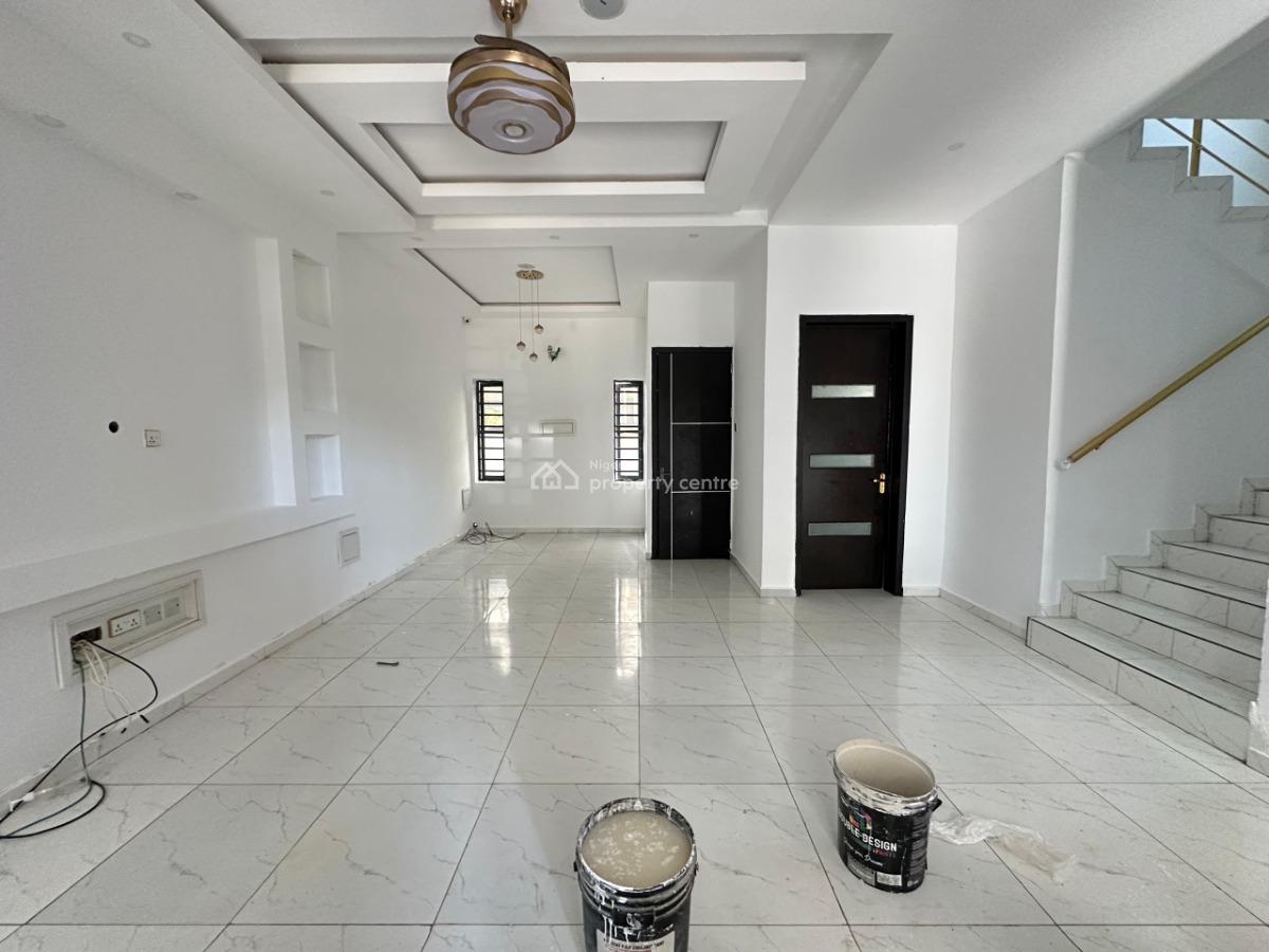 Smart 4 Bedroom Terrace, By Second Tollgate, Chevron, Lekki, Lagos, Terraced Duplex for Rent