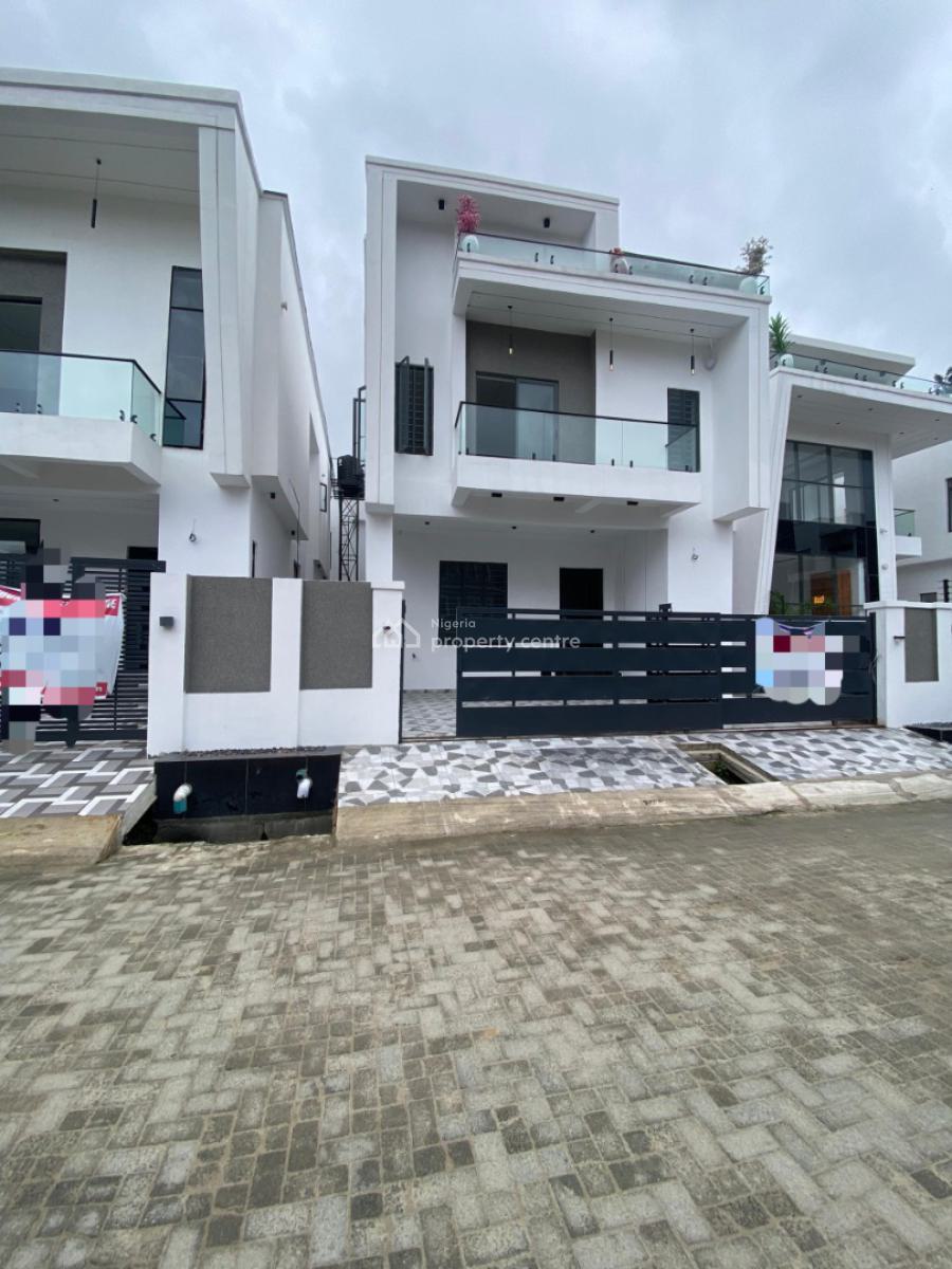 5 Bedroom Fully Detached Duplex with Bq, Lekki Palm City, Ajah, Lagos, Detached Duplex for Sale
