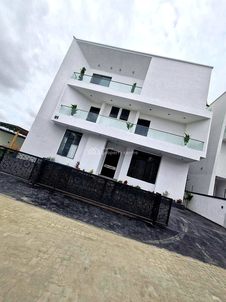 Massive 5 Bedroom Fully Automated Smart Home, Chevron, Lekki, Lagos, Detached Duplex for Sale