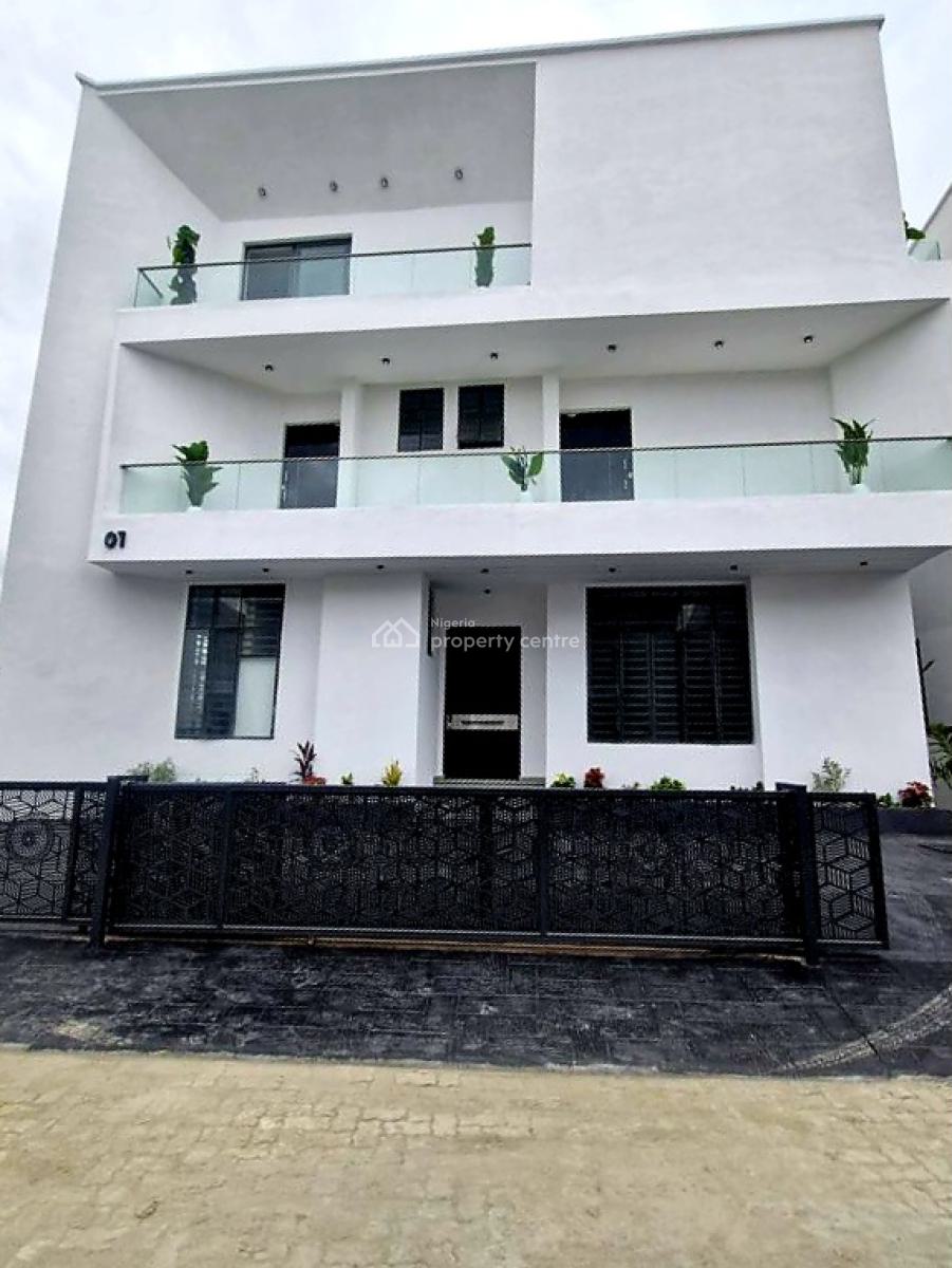 Massive 5 Bedrooms Fully Automated Smart Home, Chevron, Lekki, Lagos, Detached Duplex for Sale