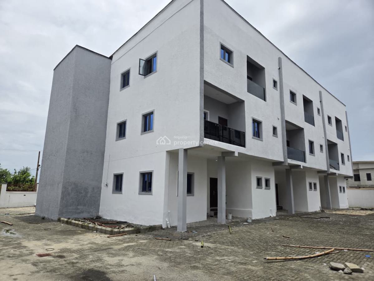 4 Bedroom Terrence Duplex, Off Shoprit, Sangotedo/ Zularich Residence Phase 2, Sangotedo, Ajah, Lagos, Terraced Duplex for Sale