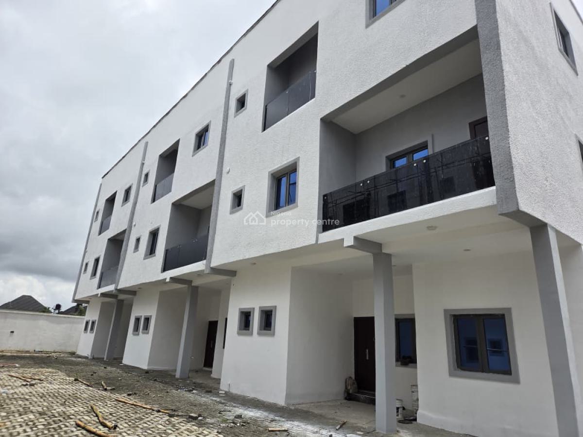 4 Bedroom Terrence Duplex, Off Shoprit, Sangotedo/ Zularich Residence Phase 2, Sangotedo, Ajah, Lagos, Terraced Duplex for Sale