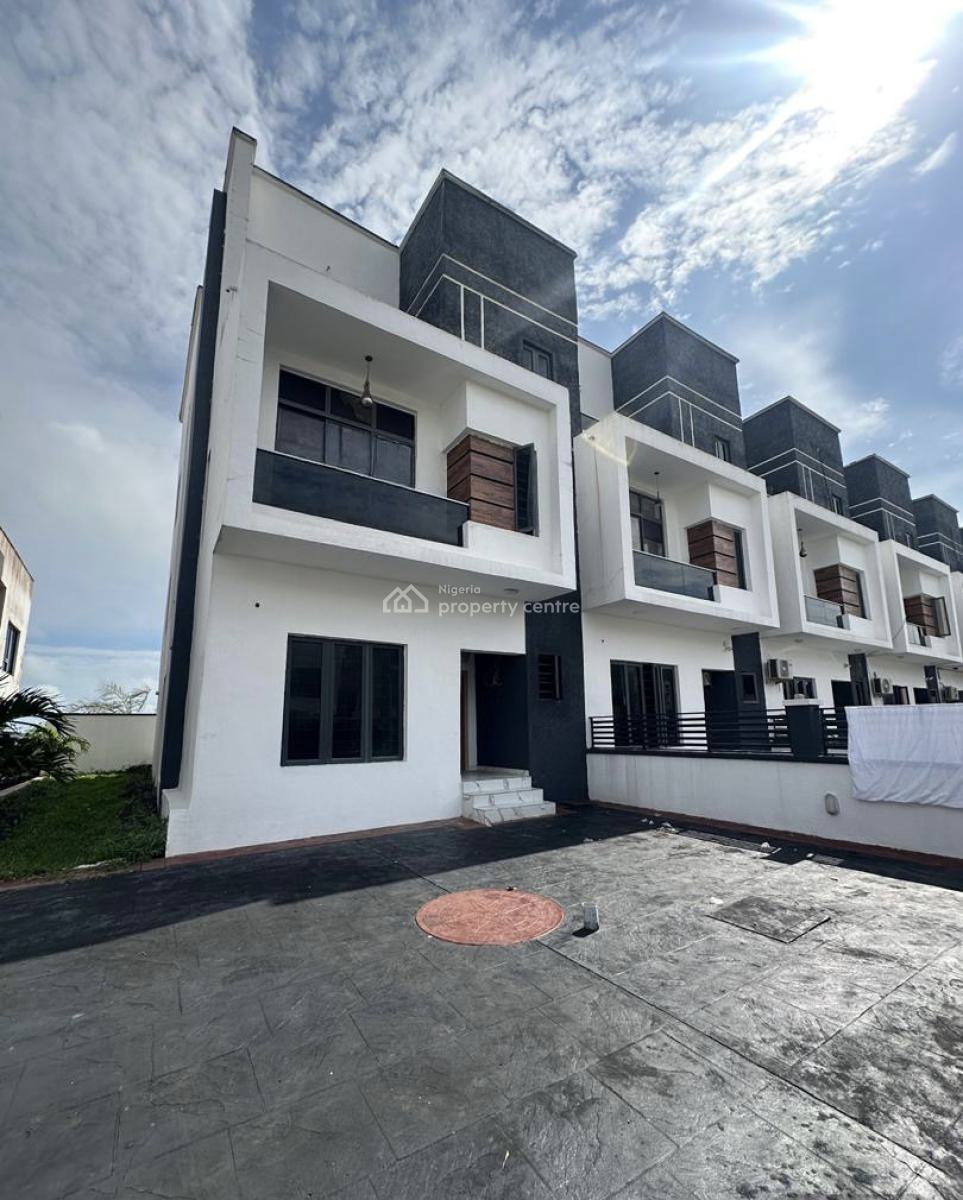 Spacious 5 Bedroom Terrace Duplex with Bq in a Secure Estate, Orchid, Lekki, Lagos, Terraced Duplex for Sale