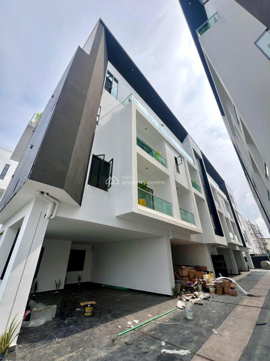 Luxury 4 Bedroom Terrace Duplex with Bq, Ikate, Lekki, Lagos, Terraced Duplex for Sale