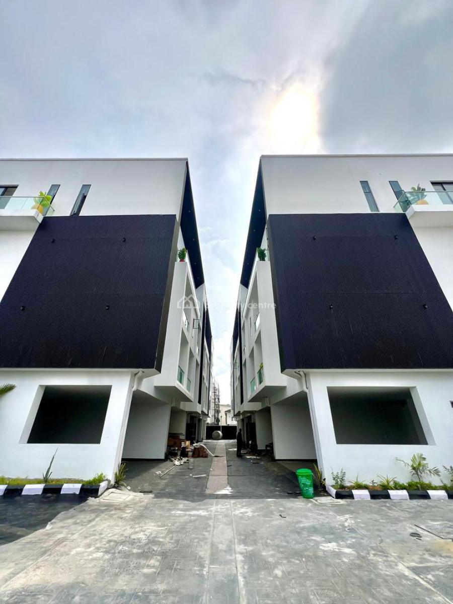 Luxury 4 Bedroom Terrace Duplex with Bq, Ikate, Lekki, Lagos, Terraced Duplex for Sale