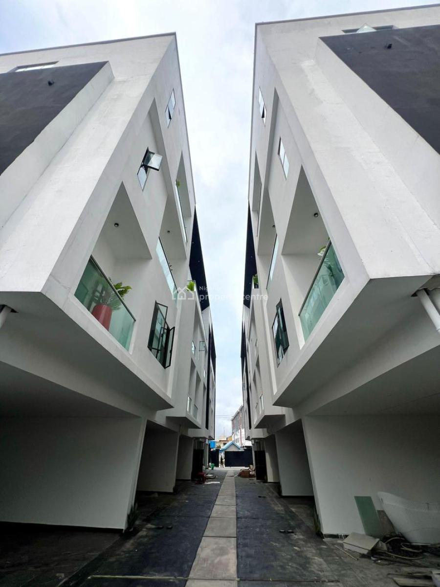 Luxury 4 Bedroom Terrace Duplex with Bq, Ikate, Lekki, Lagos, Terraced Duplex for Sale