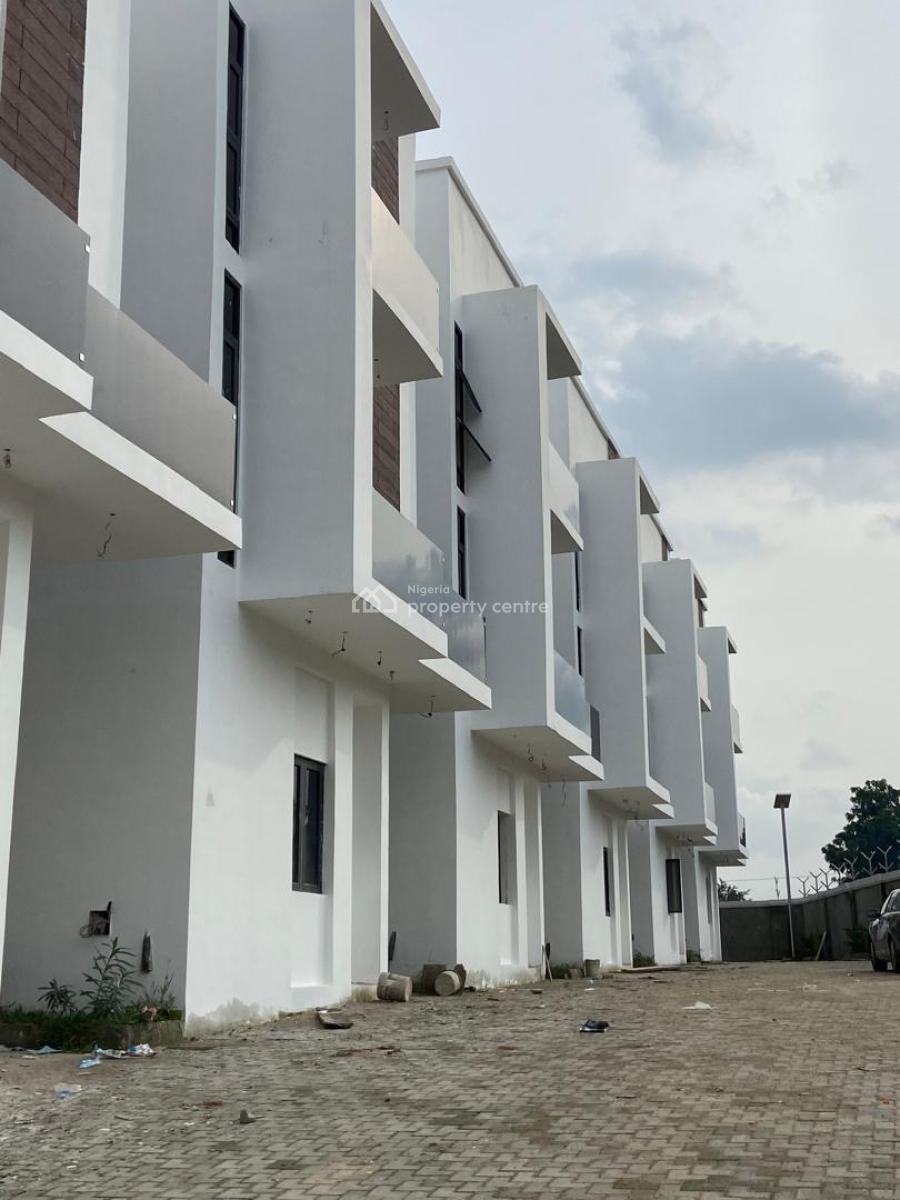 4 Bedroom Terrace with Bq, Katampe Extension, Katampe Extension, Katampe, Abuja, Terraced Duplex for Sale