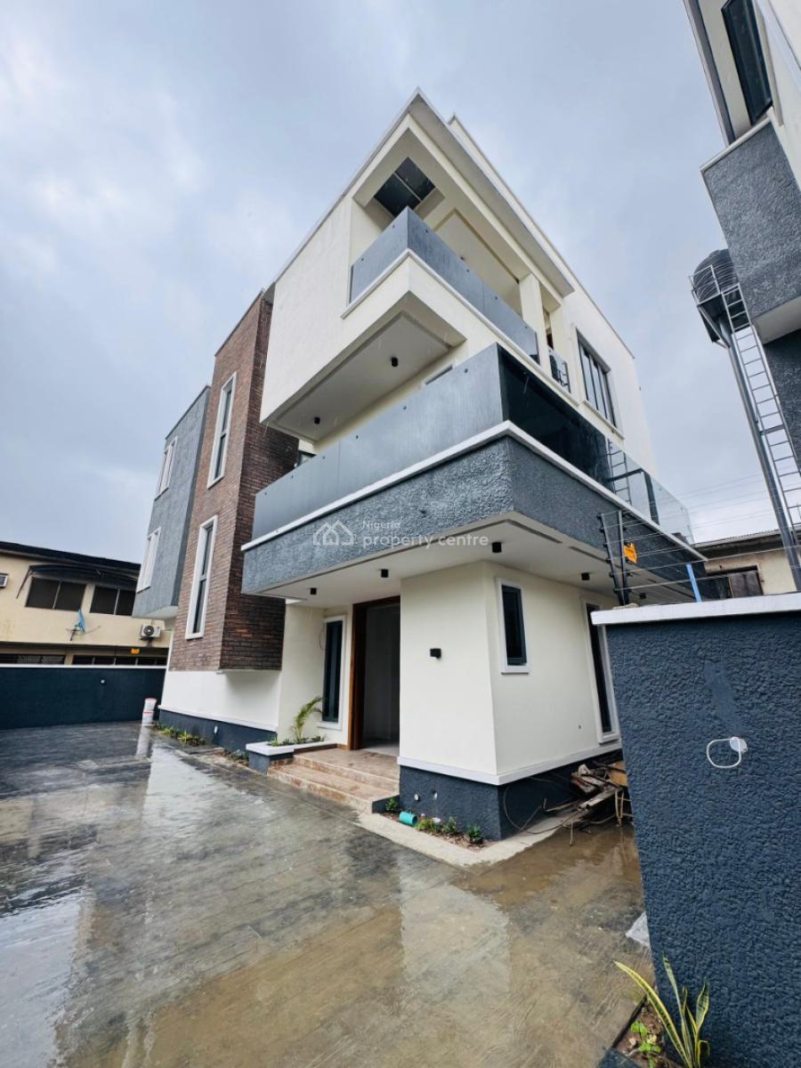 Stunningly Smart 5 Bedroom Fully Detached Duplex with Bq, Adeniyi Jones, Ikeja, Lagos, Detached Duplex for Sale