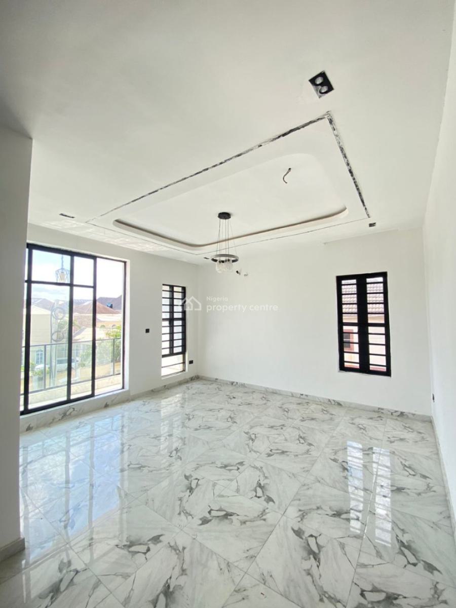 4 Bedroom Semi-detached Duplex in a Secured Estate, Osapa, Lekki, Lagos, Semi-detached Duplex for Sale