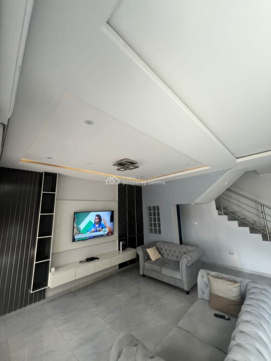 Fully Furnished 3 Bedroom Terrace Duplex with Private Compound, Naf Valley Estate Asokoro, Asokoro District, Abuja, Terraced Duplex for Rent