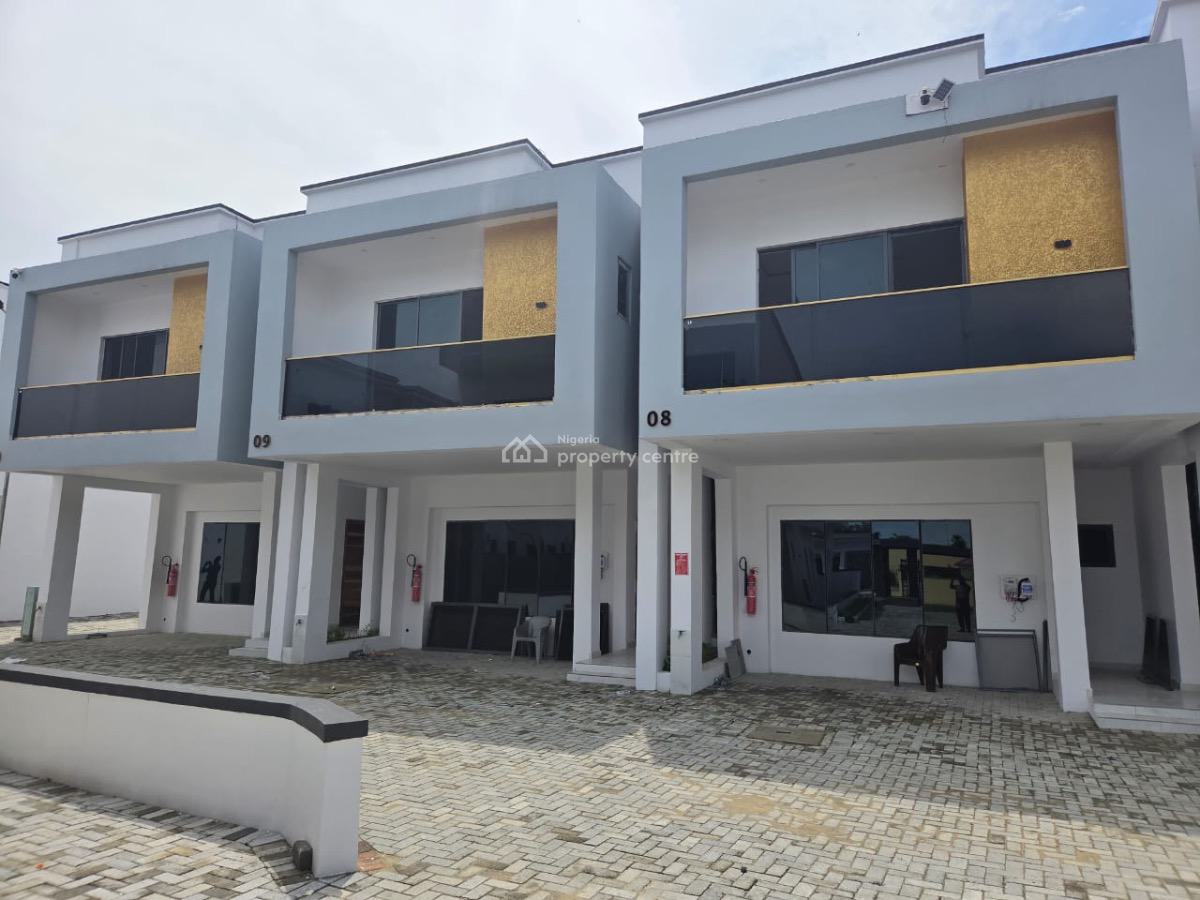 3 Bedroom Terrence Duplex with Bq, Inside Ajayi Apata Estate, Sangotedo/zularich Residence Phase 1, Sangotedo, Ajah, Lagos, Terraced Duplex for Sale