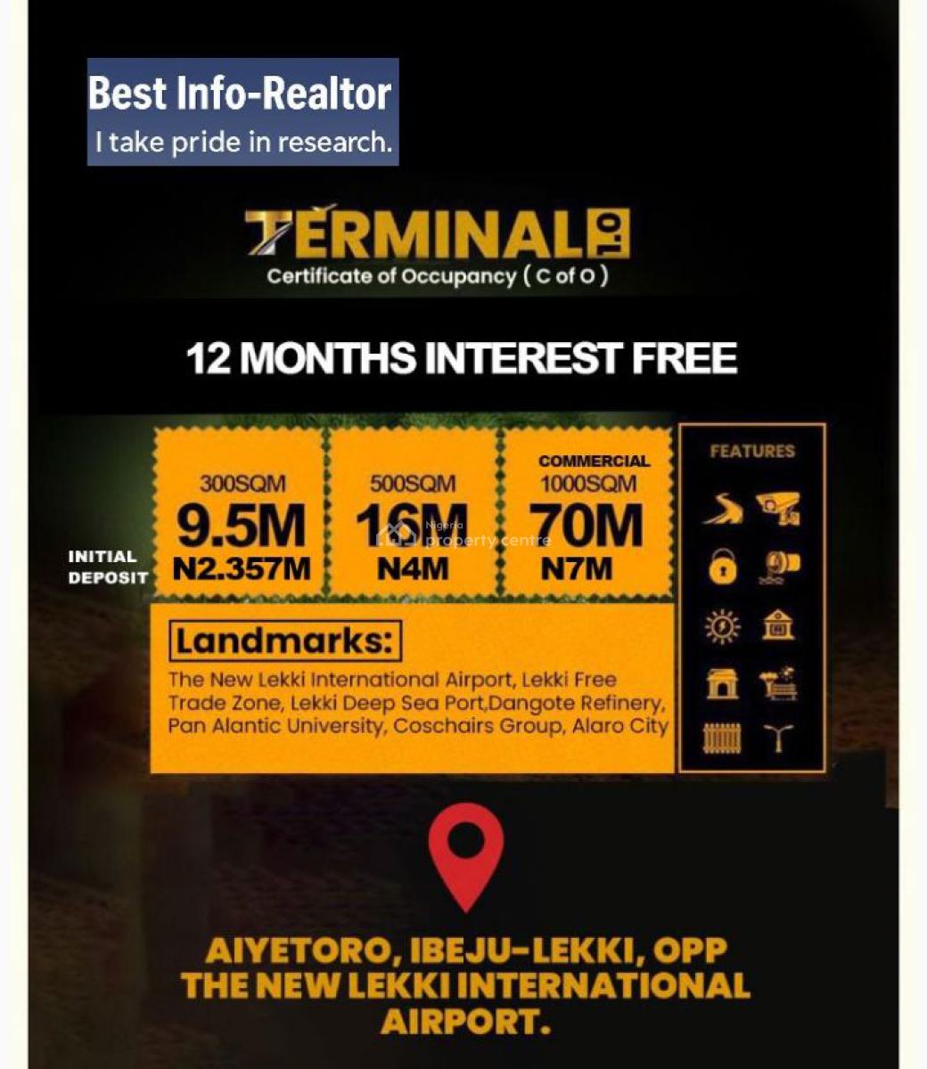 Luxury Living Business Growths Affordable Land in a Strategic Location, Aiyetero Road, Ibeju Lekki, Lagos, Land for Sale