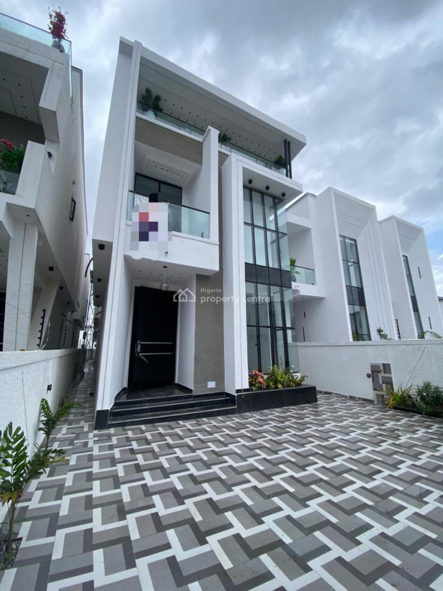 4 Bedroom Fully Detached Duplex with Bq,study Room & Swimming Pool, Lekki Palm City Ajah, Ajah, Lagos, Detached Duplex for Sale