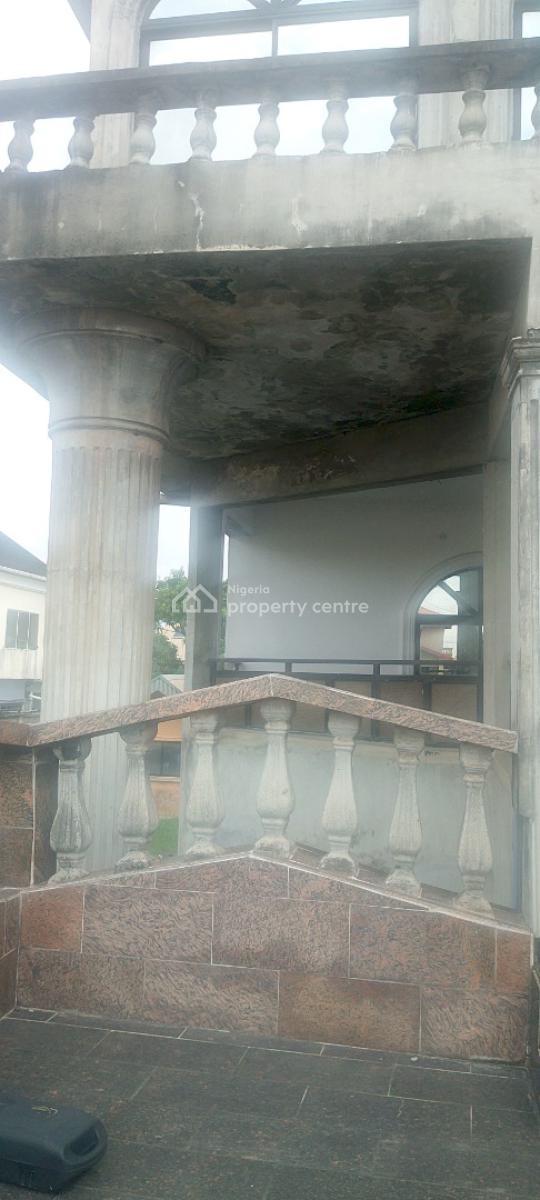 Massive 15 Rooms on 5 Plots of Land in Serene Estate, Marshy Hills Estate,akins, Before Okeira Bus Stop, Ajah, Lagos, Detached Duplex for Sale