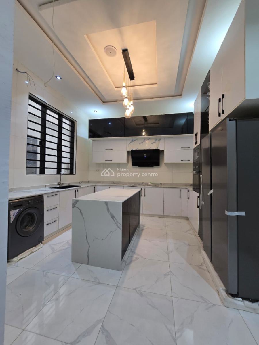Luxury 5 Bedroom Fully Detached Duplex with Bq and Swimming Pool, Chevron, Lekki, Lagos, Detached Duplex for Sale