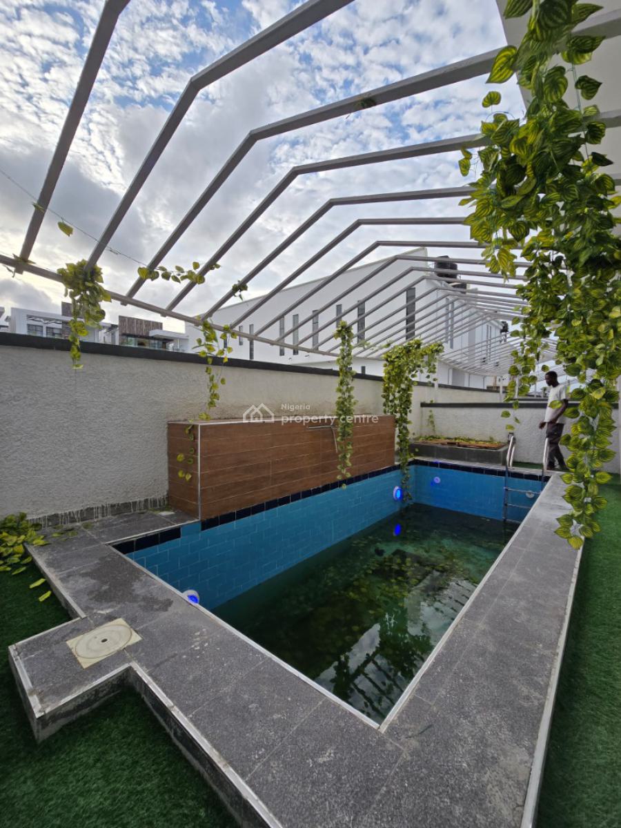 Luxury 5 Bedroom Fully Detached Duplex with Bq and Swimming Pool, Chevron, Lekki, Lagos, Detached Duplex for Sale