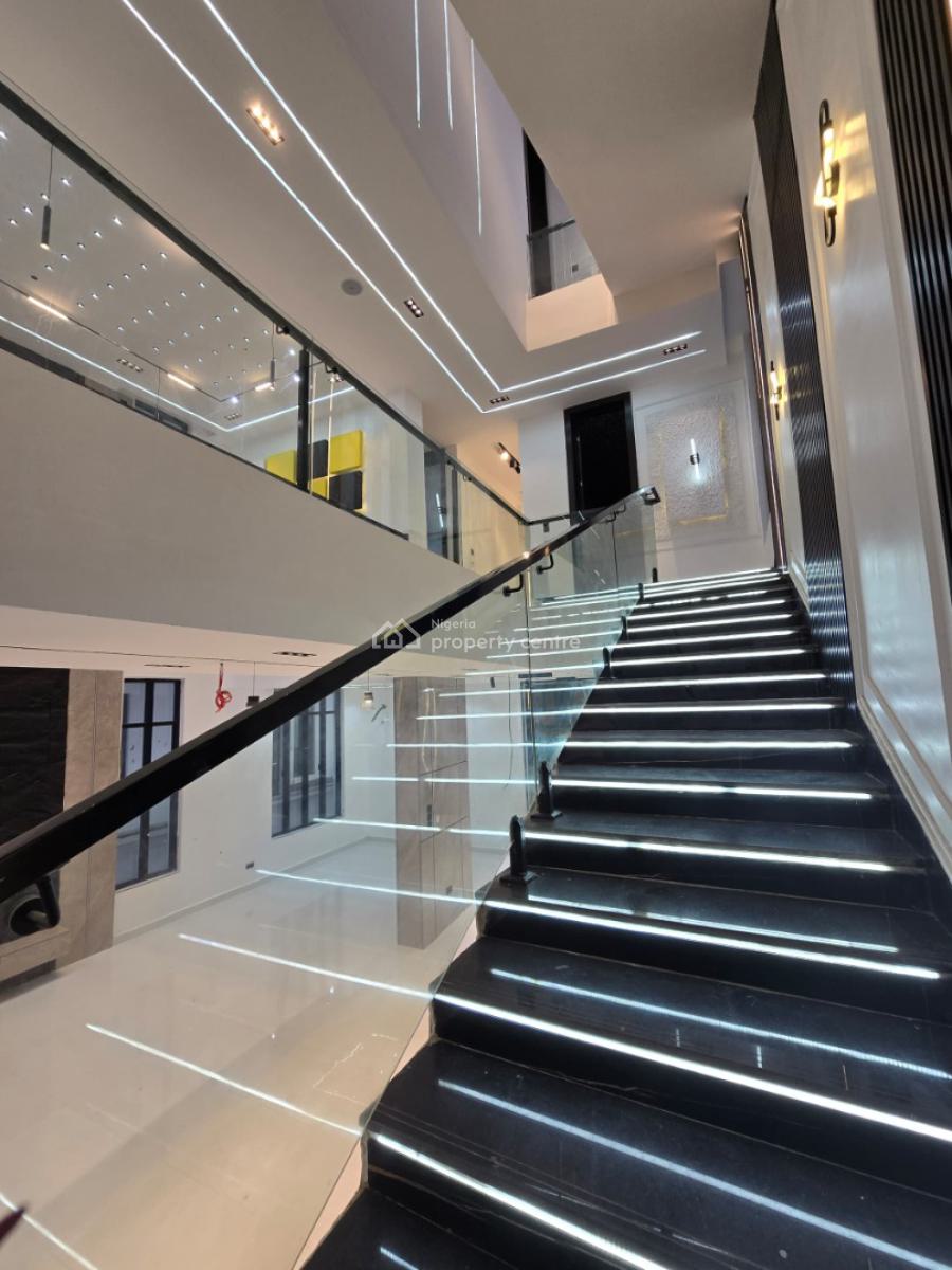 Luxury 5 Bedroom Fully Detached Duplex with Bq and Swimming Pool, Chevron, Lekki, Lagos, Detached Duplex for Sale
