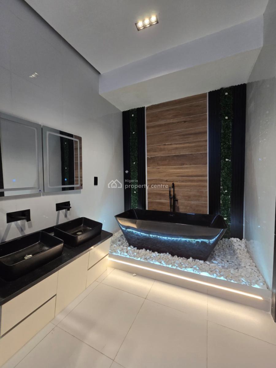 Luxury 5 Bedroom Fully Detached Duplex with Bq and Swimming Pool, Chevron, Lekki, Lagos, Detached Duplex for Sale