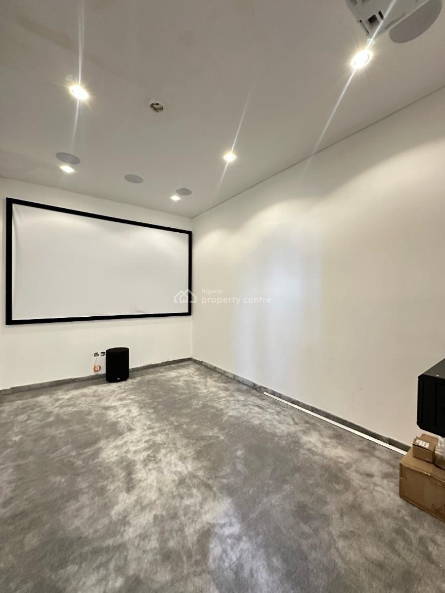 Aesthetically Pleasing 4 Bedroom Duplex with a Pool,cinema and Bq, Osapa, Lekki, Lagos, House for Sale