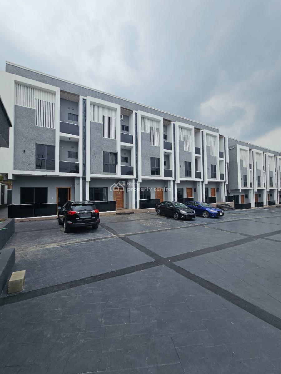 Most Affordble 4 B3droom Duplex in a Call to Access Estate, Gra Phase 2, Magodo, Lagos, Terraced Duplex for Sale