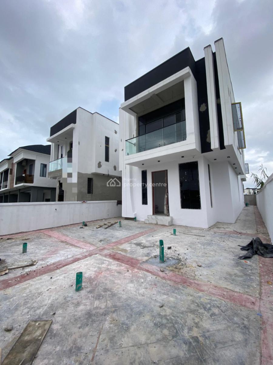 5 Bedroom Fully Detached Duplex with Bq & Solar Inverter, Vgc Extension, Vgc, Lekki, Lagos, Detached Duplex for Sale