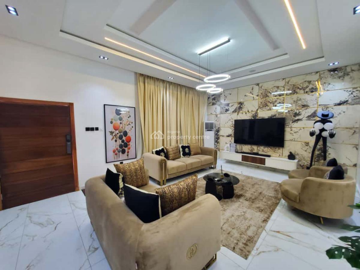 Tastefully Built Fully Furnished Luxury 4bedrooms Semi Detached Duplex, Ikate, Lekki Lagos State, Ikate, Lekki, Lagos, Semi-detached Duplex for Rent