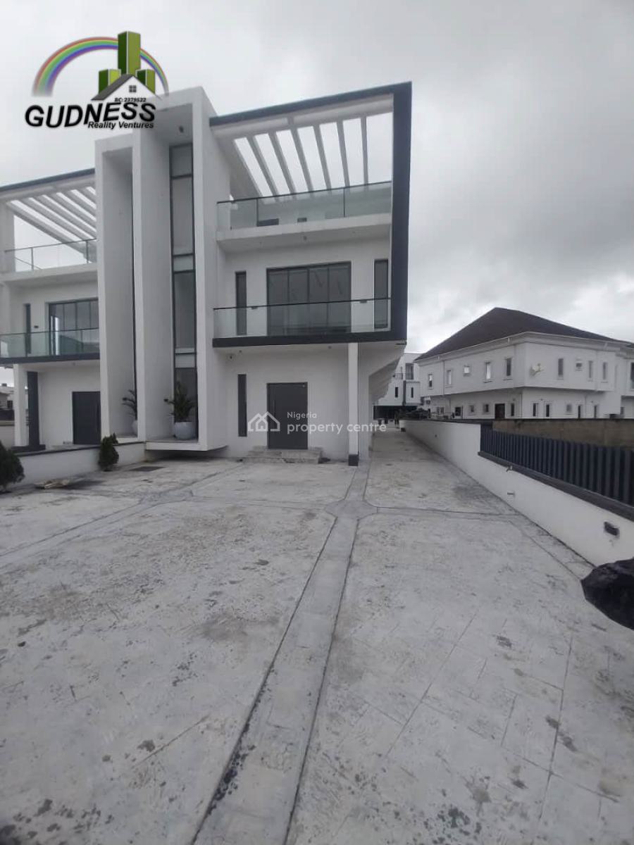 4 Bedroom Semi Detached Duplex with S-pool, Cinema & Penthouse, Lake View Park 1, Ajah, Lagos, Detached Duplex for Sale