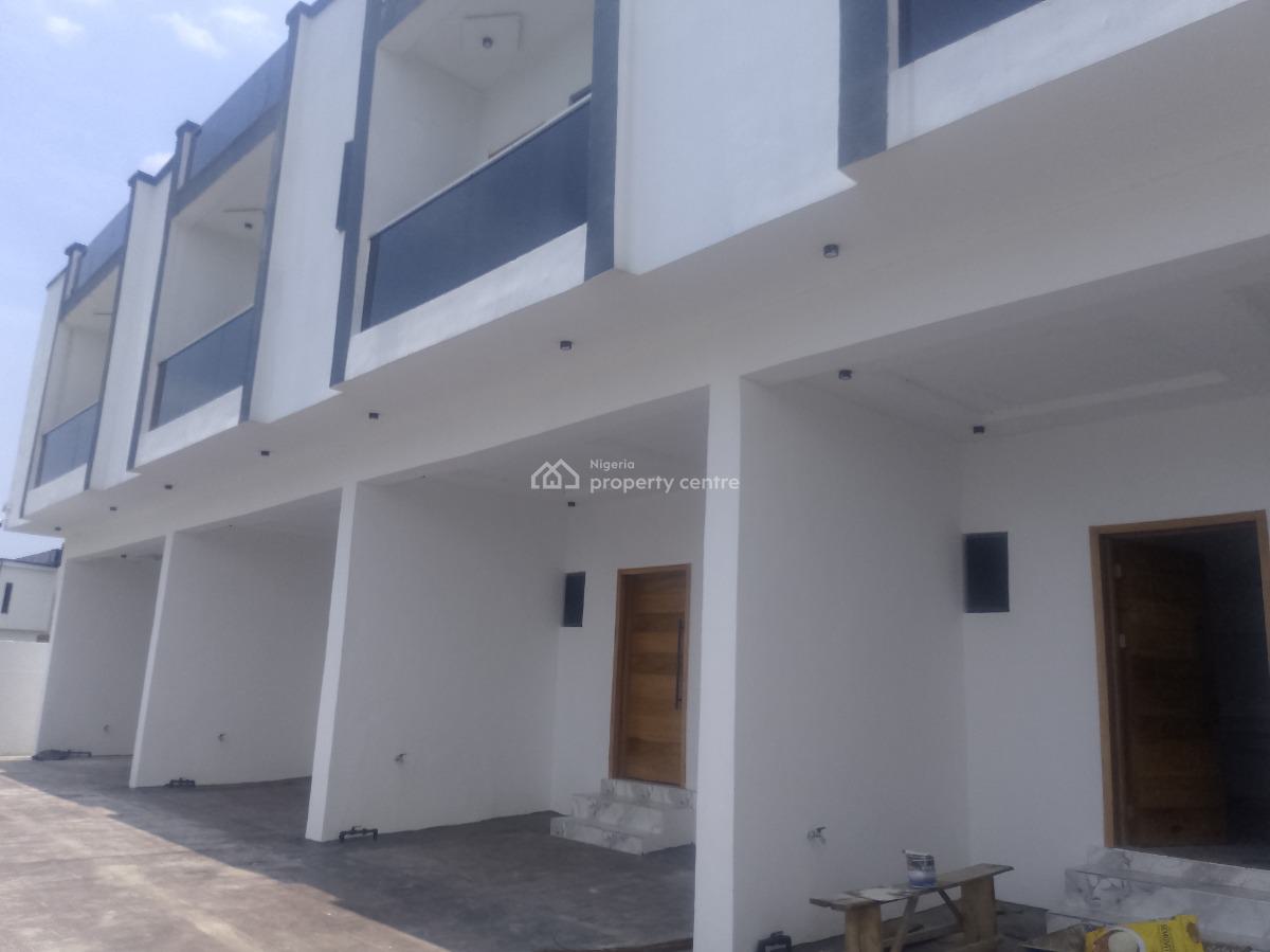 Luxury 3 Bedrm Duplex with Bq, General Paint Road, Ajah, Lagos, Terraced Duplex for Rent