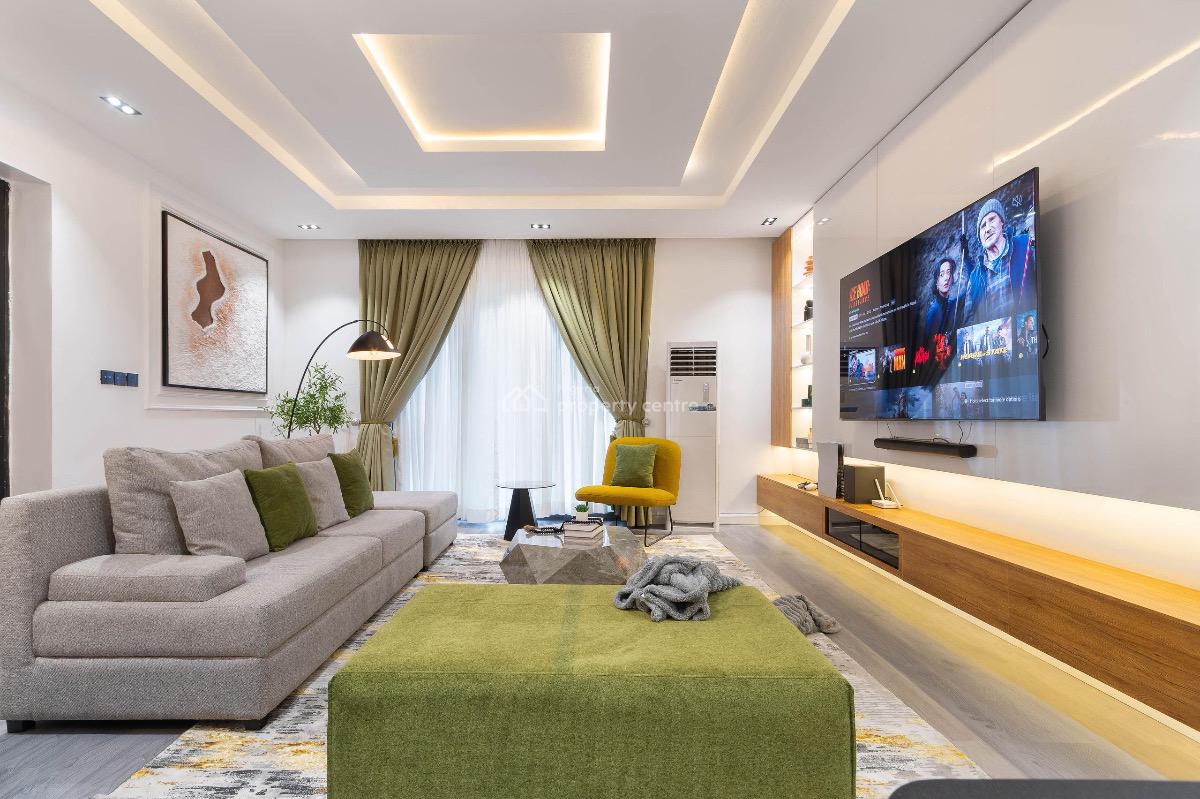 Premium 3-bedroom Waterfront Apartment Located in The V.i, Victoria Island (vi), Lagos, Flat / Apartment Short Let