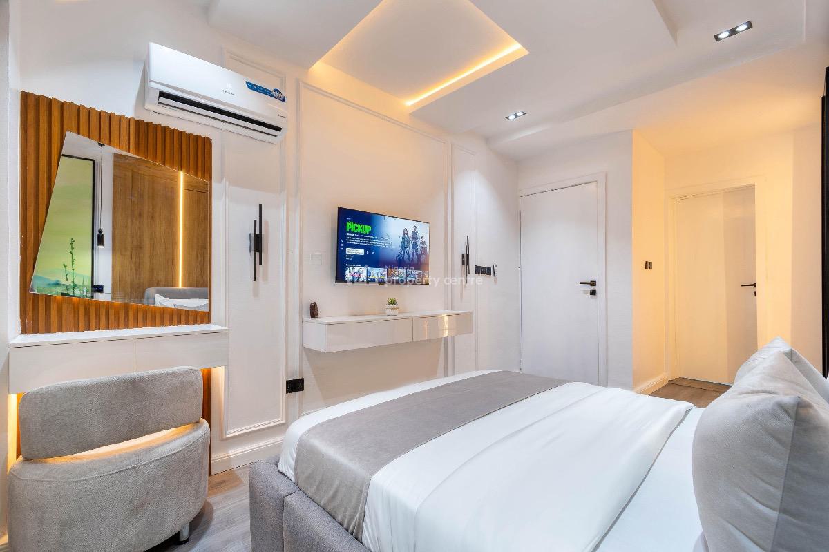Premium 3-bedroom Waterfront Apartment Located in The V.i, Victoria Island (vi), Lagos, Flat / Apartment Short Let