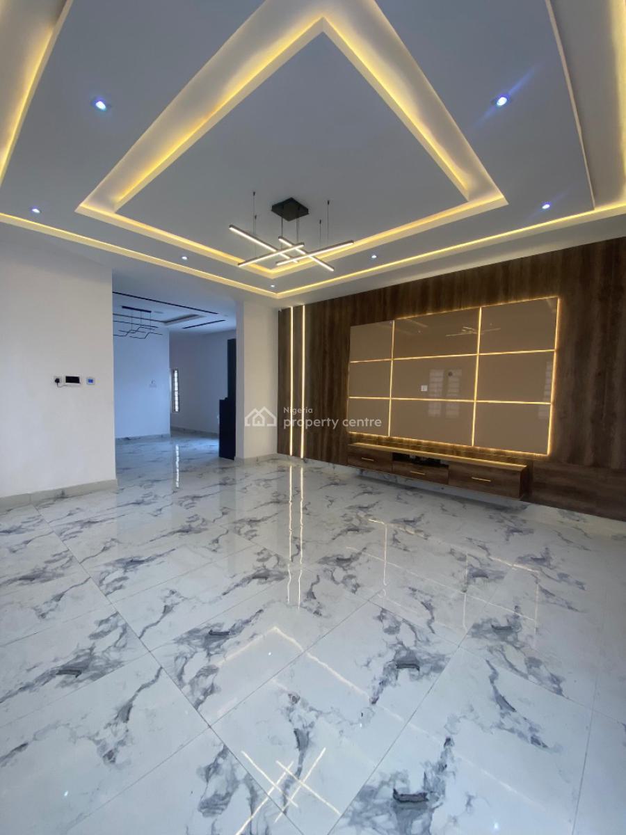 5 Bedroom Fully Detached Duplex with Bq, Pool, Gym and Cinema, Chevy View Estate, Lekki, Lagos, Detached Duplex for Sale