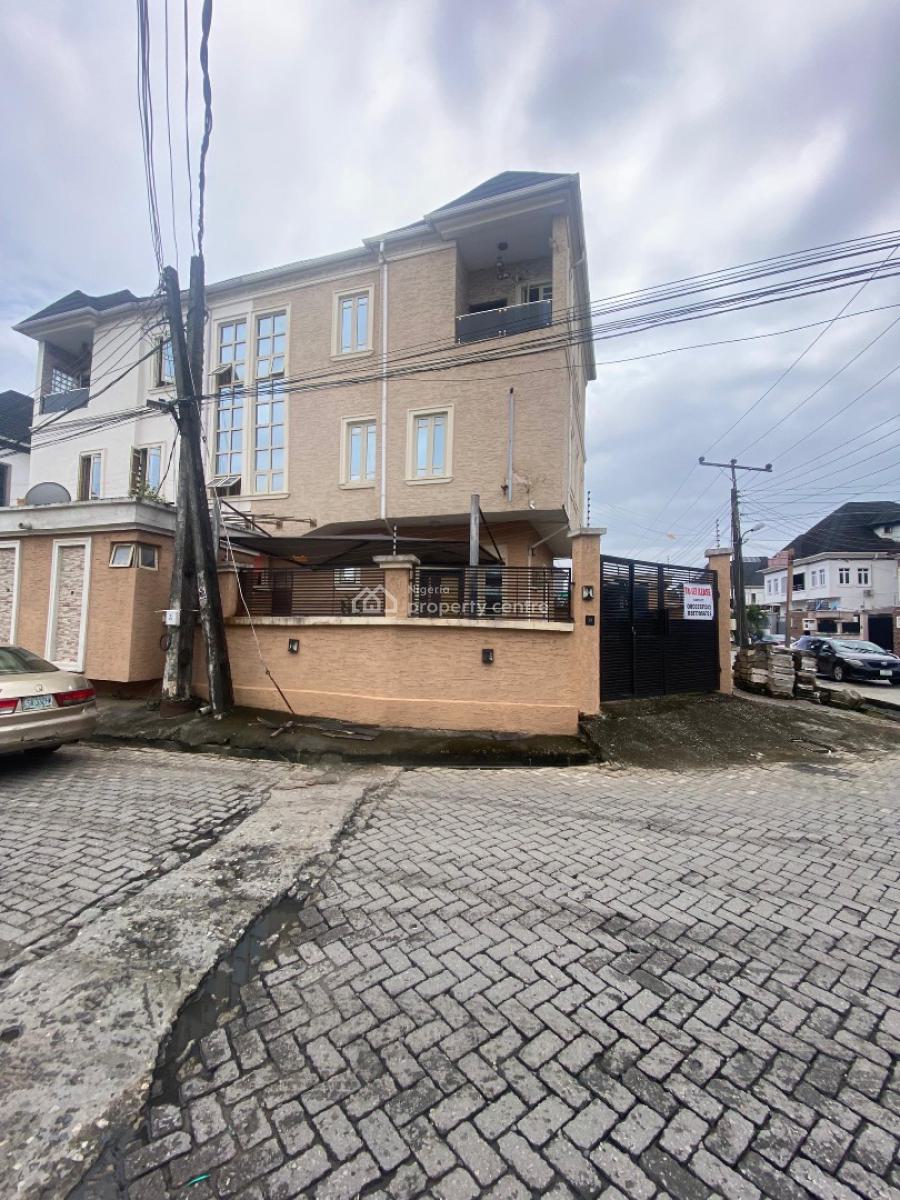 4 Bedroom Semi Detached Duplex with Bq, Security House, Berra Estate, Lekki, Lagos, Semi-detached Duplex for Rent