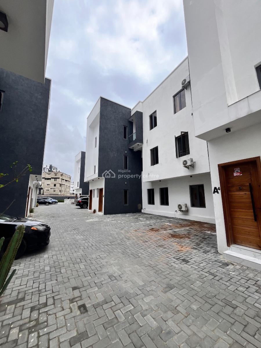 Modern 4 Bedroom Terrace Duplex with 2bq, Ikate, Lekki, Lagos, Terraced Duplex for Sale