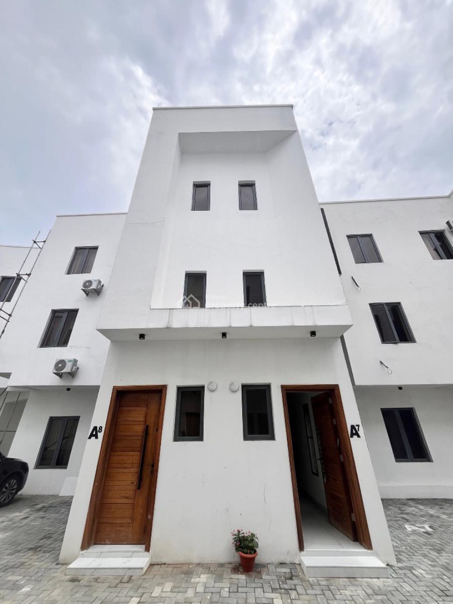 Modern 4 Bedroom Terrace Duplex with 2bq, Ikate, Lekki, Lagos, Terraced Duplex for Sale