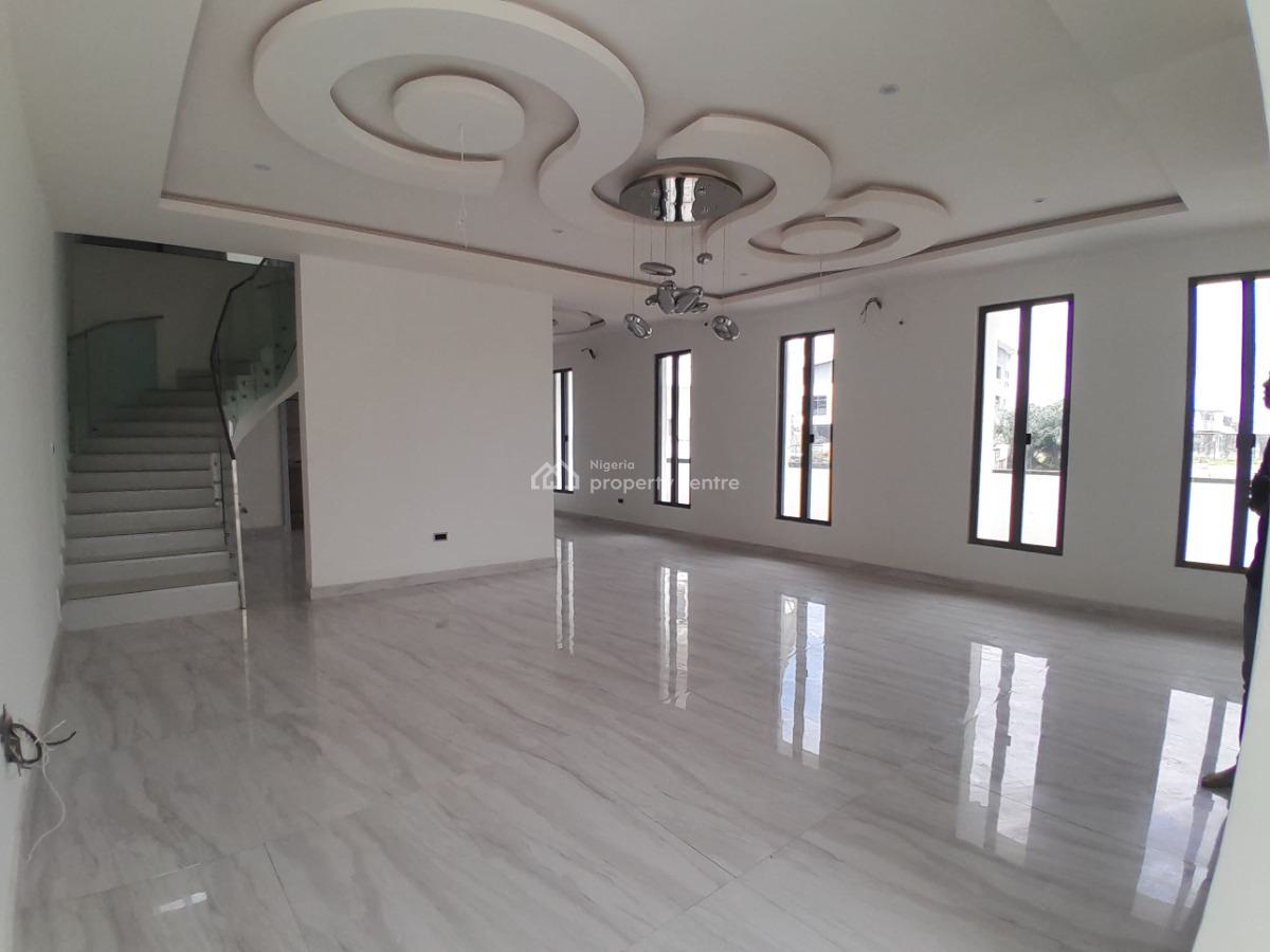 4 Bedroom Semi-detached Duplex with Bq, Pool and Roftop Terrace, Lake View Park 1 Estate By Vgc, Opposite Ikota Shooping Complex, Lekki, Lagos, Semi-detached Duplex for Sale