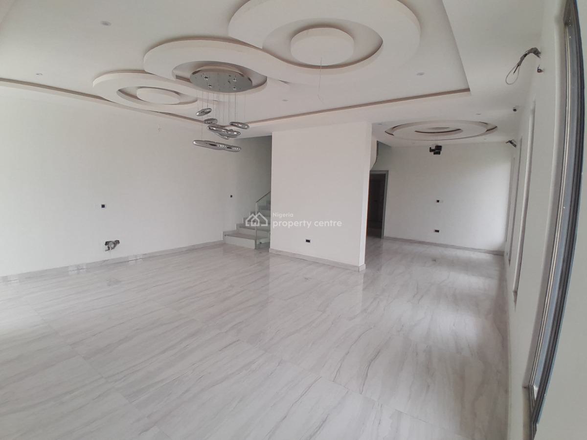 4 Bedroom Semi-detached Duplex with Bq, Pool and Roftop Terrace, Lake View Park 1 Estate By Vgc, Opposite Ikota Shooping Complex, Lekki, Lagos, Semi-detached Duplex for Sale