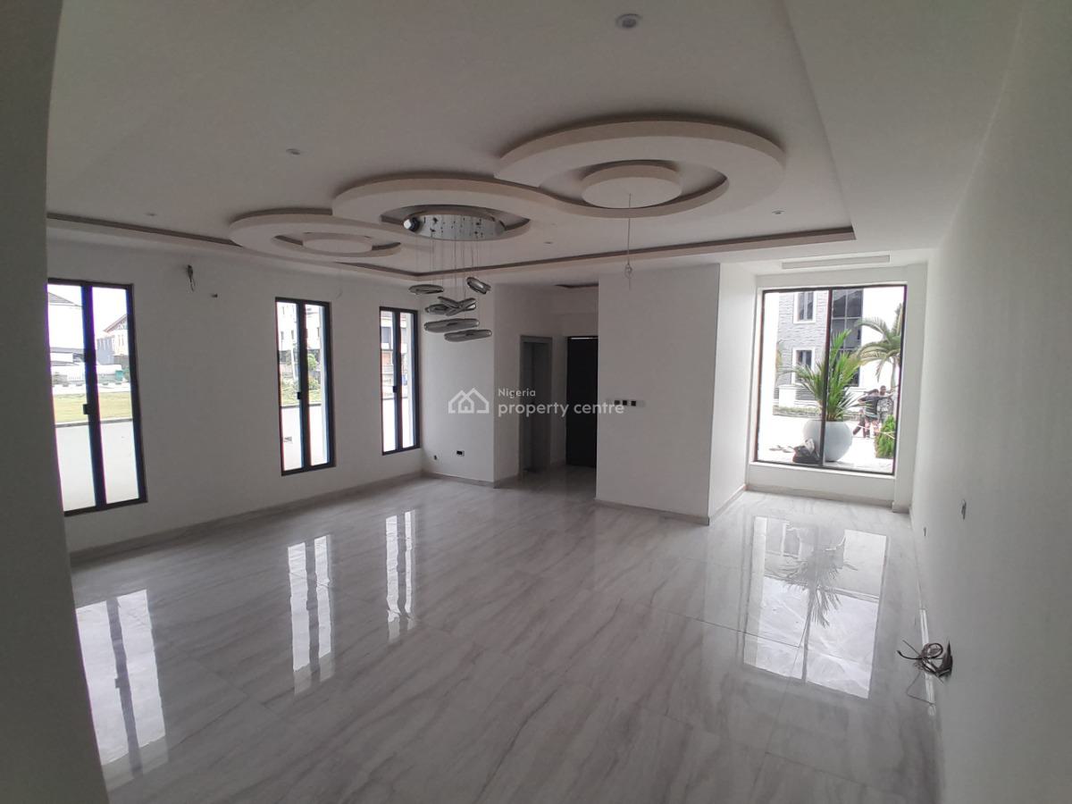 4 Bedroom Semi-detached Duplex with Bq, Pool and Roftop Terrace, Lake View Park 1 Estate By Vgc, Opposite Ikota Shooping Complex, Lekki, Lagos, Semi-detached Duplex for Sale