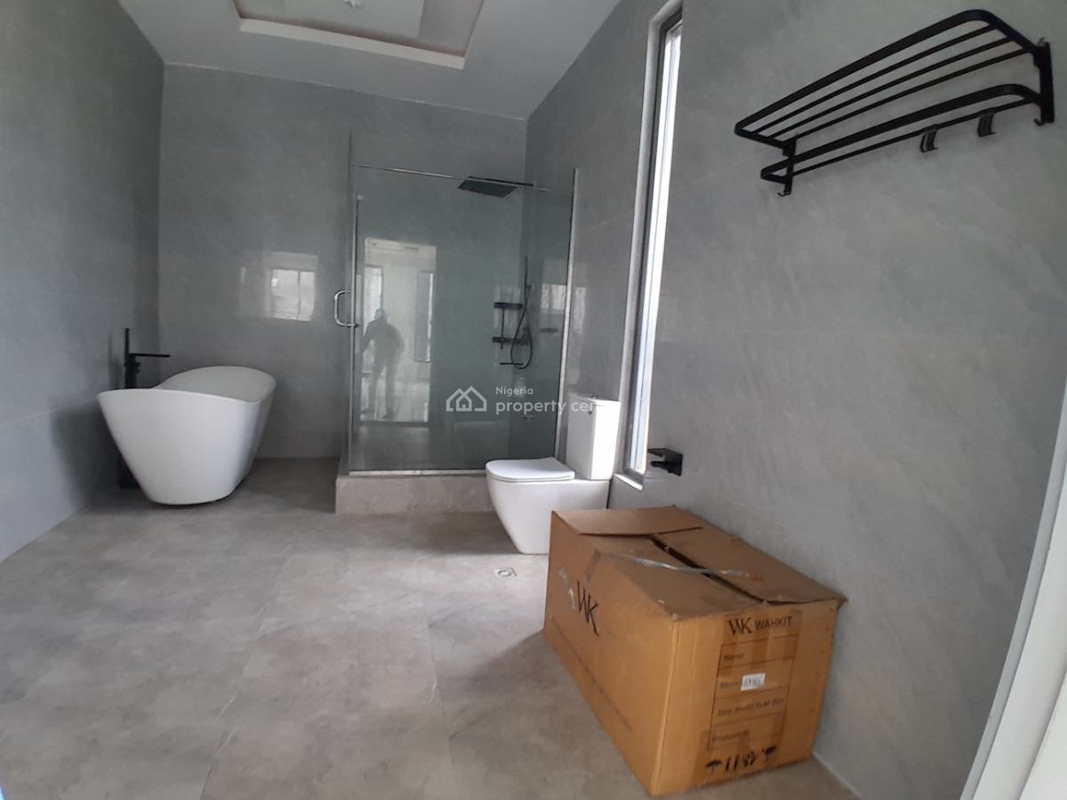 4 Bedroom Semi-detached Duplex with Bq, Pool and Roftop Terrace, Lake View Park 1 Estate By Vgc, Opposite Ikota Shooping Complex, Lekki, Lagos, Semi-detached Duplex for Sale