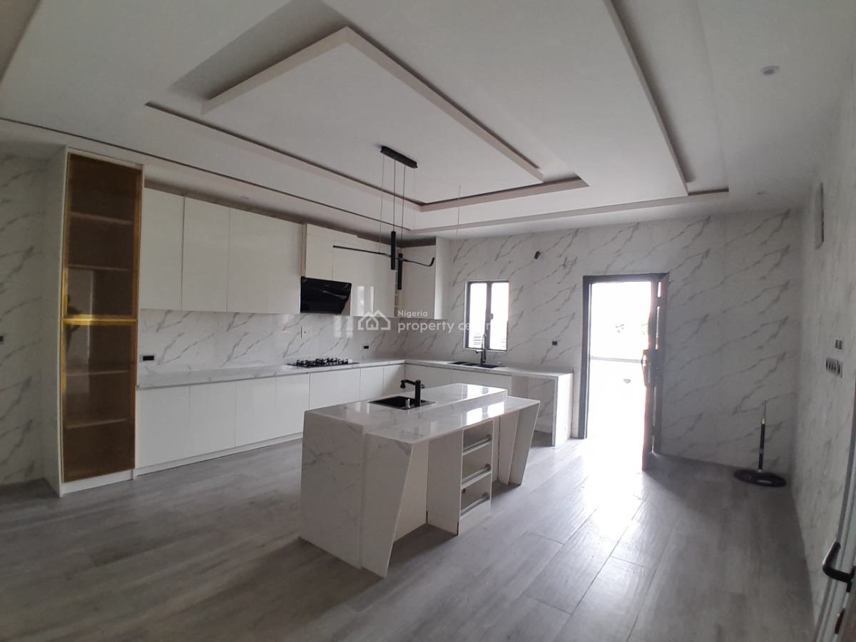 4 Bedroom Semi-detached Duplex with Bq, Pool and Roftop Terrace, Lake View Park 1 Estate By Vgc, Opposite Ikota Shooping Complex, Lekki, Lagos, Semi-detached Duplex for Sale
