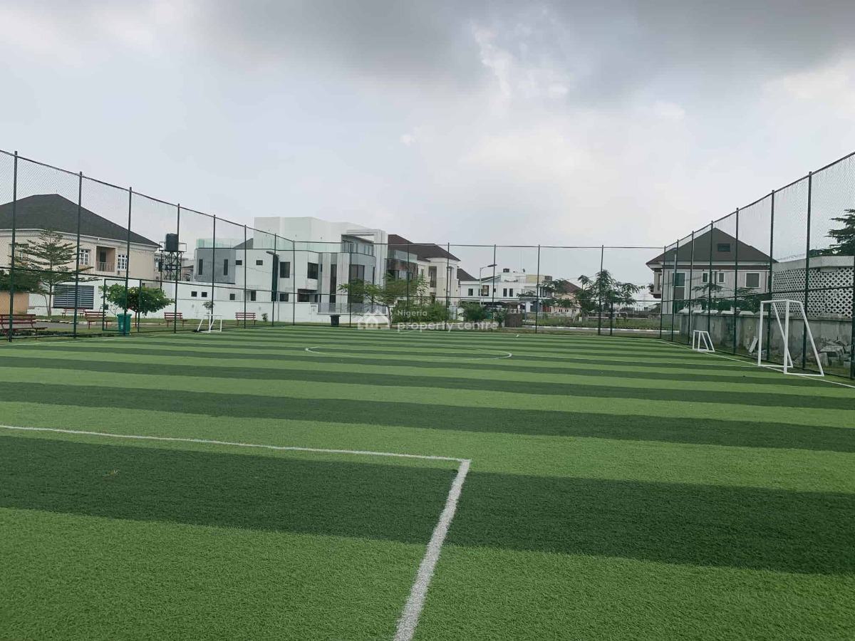 4 Bedrooms Semi-detached Duplex with Bq, Pool and Roftop Terrace, Lake View Park 1 Estate, By Vgc, Opposite Ikota Shopping Complex, Lekki, Lagos, Semi-detached Duplex for Sale