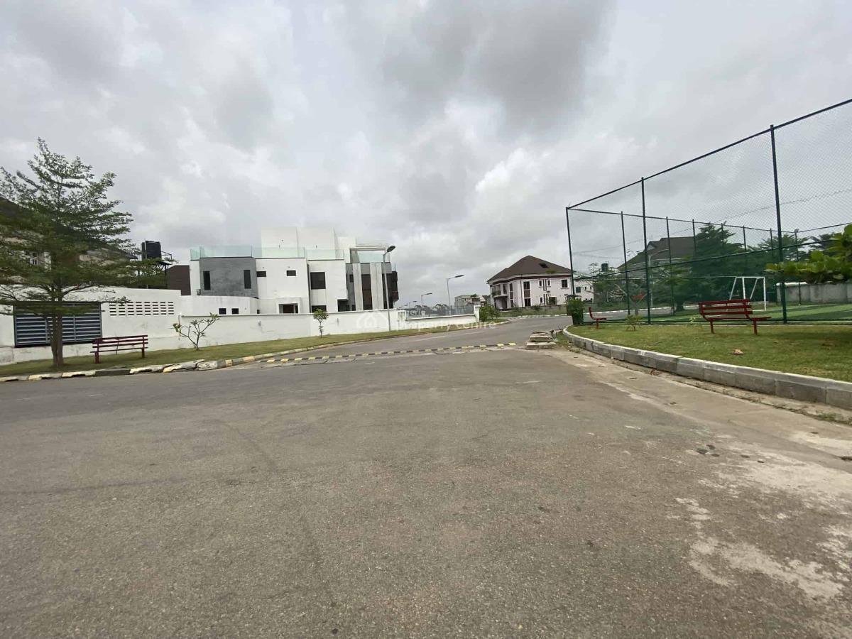 4 Bedrooms Semi-detached Duplex with Bq, Pool and Roftop Terrace, Lake View Park 1 Estate, By Vgc, Opposite Ikota Shopping Complex, Lekki, Lagos, Semi-detached Duplex for Sale