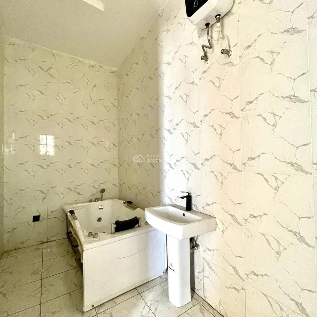 Waht a Good Deal Newly Build4 Bedroom Duplex Semi Detached with Bq, Orchid Road, Lekki, Lagos, Semi-detached Duplex for Sale
