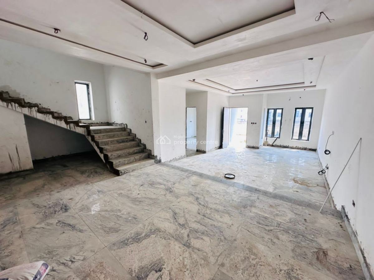 a New 5 Bedroom Semi-detached Duplex + 1bq, Diplomatic Zone, Katampe Extension, Katampe, Abuja, Semi-detached Duplex for Rent
