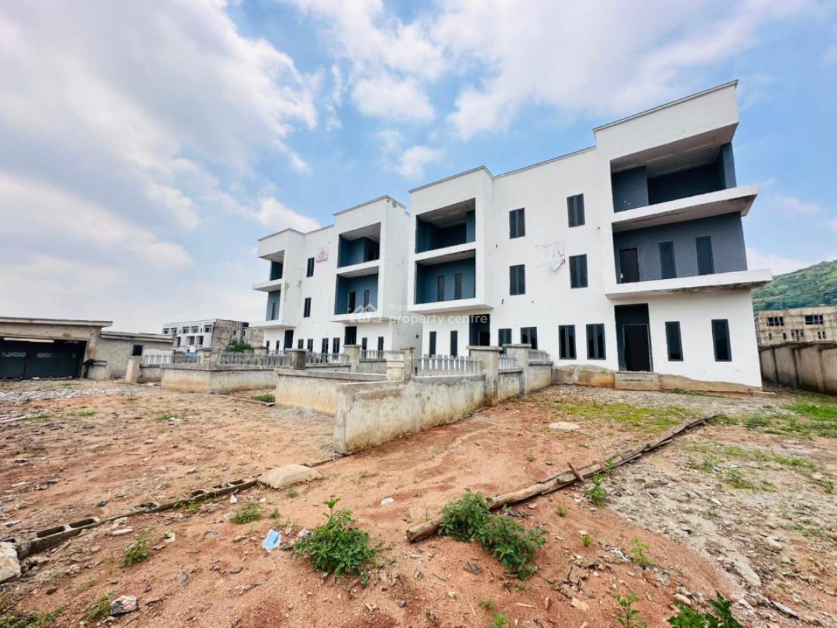 a New 5 Bedroom Semi-detached Duplex + 1bq, Diplomatic Zone, Katampe Extension, Katampe, Abuja, Semi-detached Duplex for Rent
