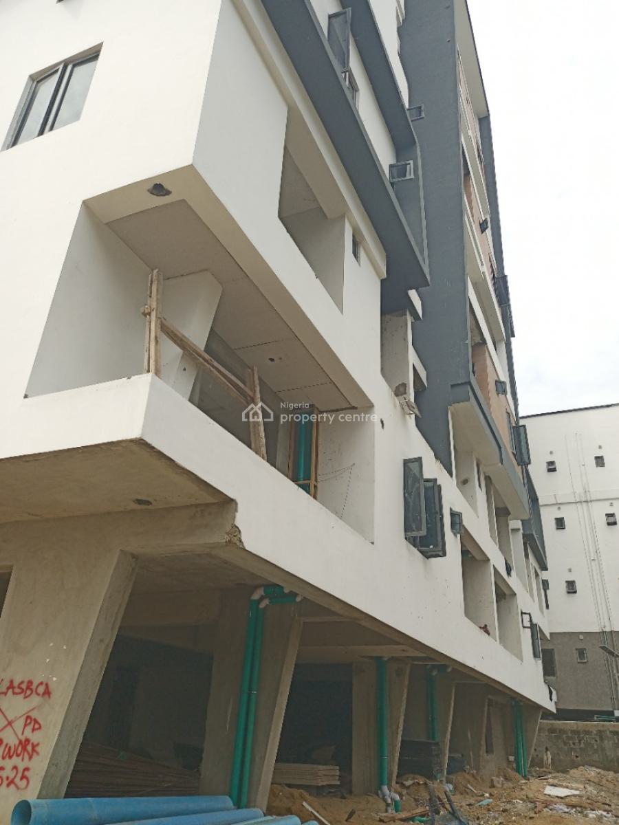 Newly Built 2 Bedroom Apartment with Spacious Rooms, Off Freedom Way, Lekki Phase 1, Lekki, Lagos, Block of Flats for Sale