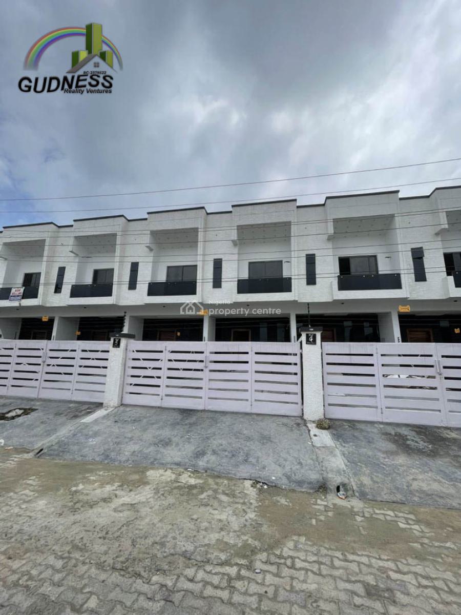 4 Bedroom Terrace Duplex Self-compound, Ikota Gra, Ikota, Lekki, Lagos, Terraced Duplex for Sale