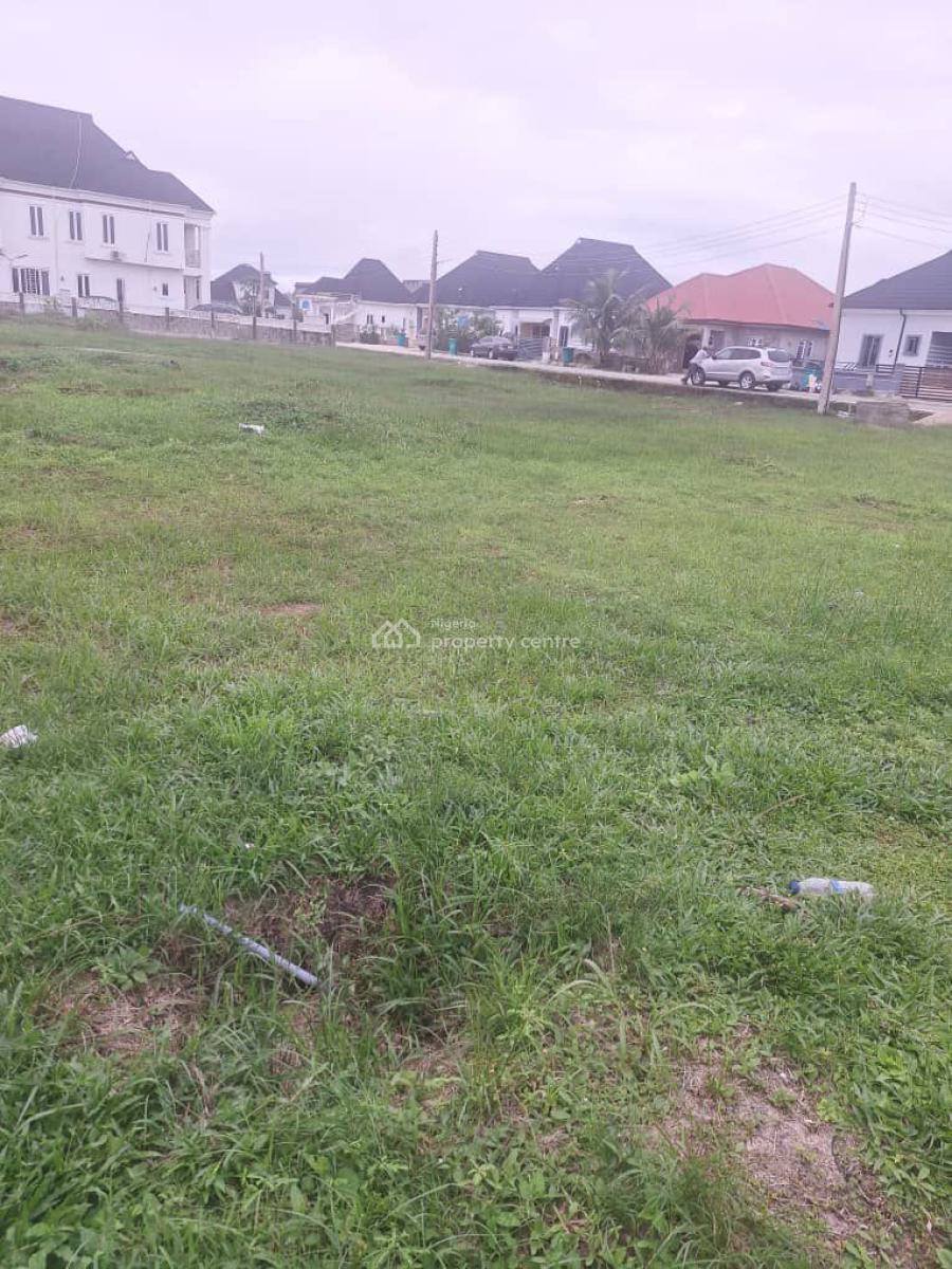 One Plot of Land in a Beautiful and Well Secured Estate, with 24 Hours, Adiva Beachwood Estate, Bogije, Ibeju Lekki, Lagos, Residential Land for Sale